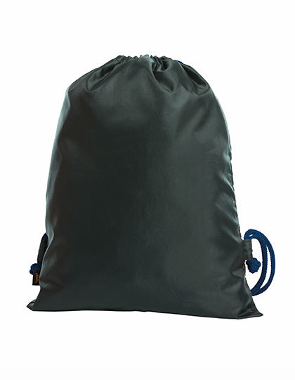 Drawstring Bag Flash - Marine - Schwarz