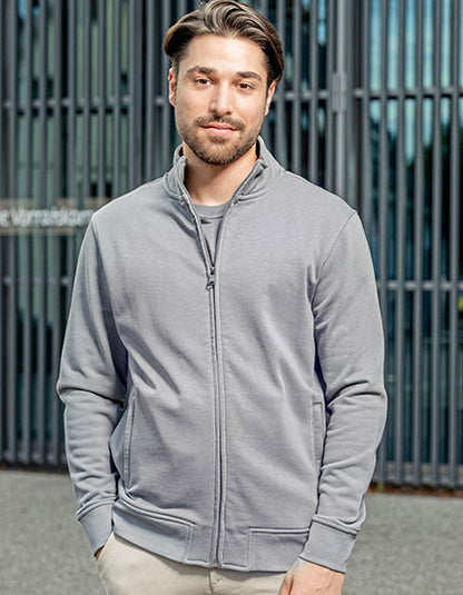 Men´s Premium Full-Zip Sweat Jacket - Weiss