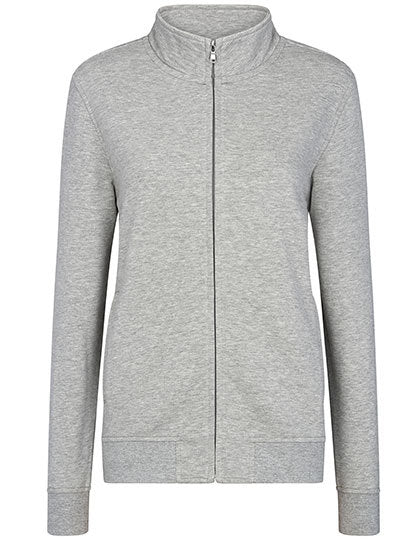 Women´s Premium Full-Zip Sweat Jacket - Graumelange