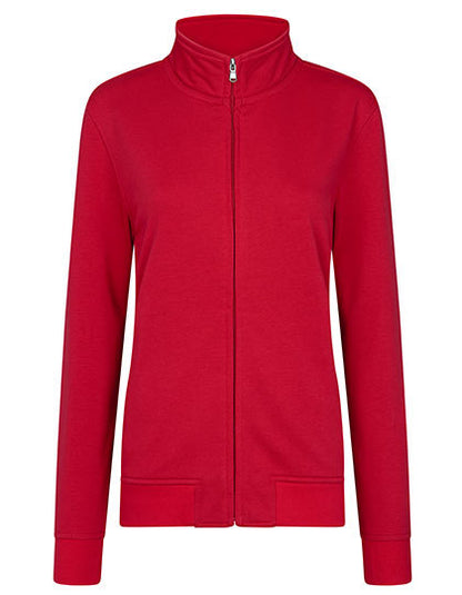 Women´s Premium Full-Zip Sweat Jacket - Rot