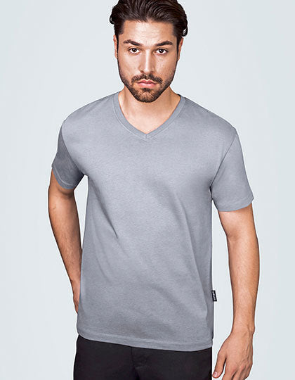 Men´s Luxury V-Neck Tees - Schwarz