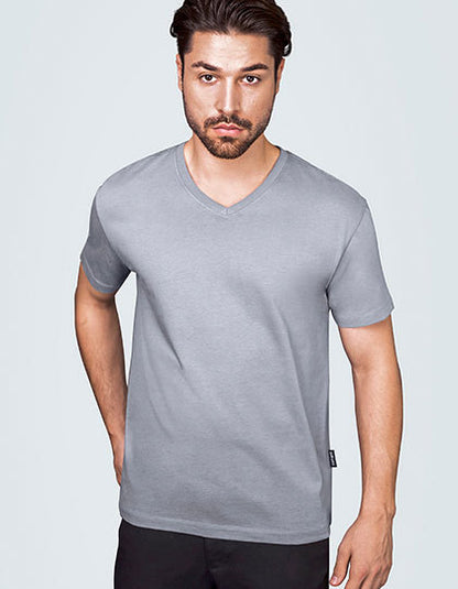 Men´s Luxury V-Neck Tees - Schwarz