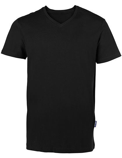 Men´s Luxury V-Neck Tees - Schwarz