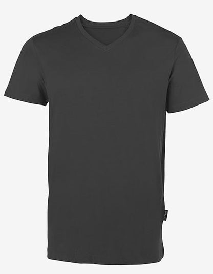 Men´s Luxury V-Neck Tees - Dunkelgrau