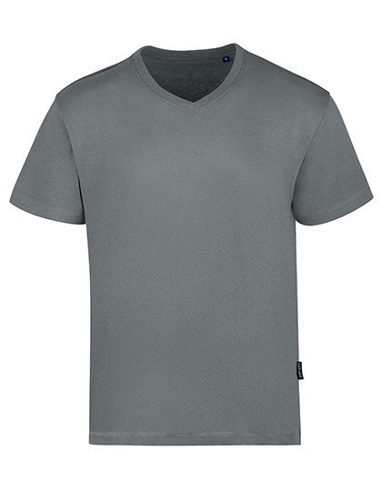 Men´s Luxury V-Neck Tees - Stein