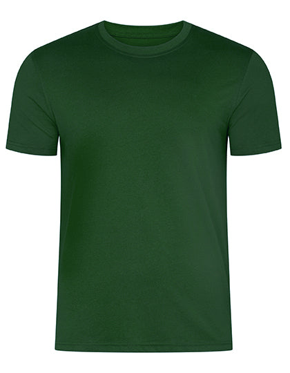 Men´s Organic Heavy Luxury Roundneck Tees -Flaschengrün
