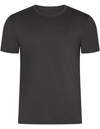 Men´s Organic Heavy Luxury Roundneck Tees - Dunkelgrau