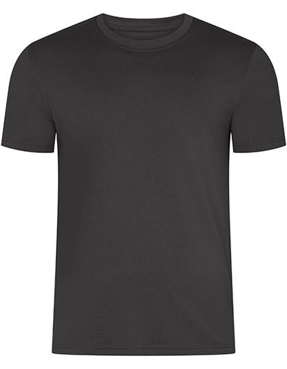 Men´s Organic Heavy Luxury Roundneck Tees - Dunkelgrau