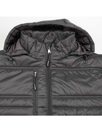 Men´s Premium Quilted Jacket - Dunkelgrau