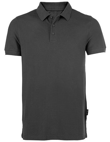 Men´s Heavy Polo - Dunkelgrau