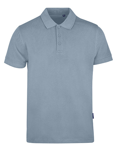 Men´s Heavy Polo - Himmelblau