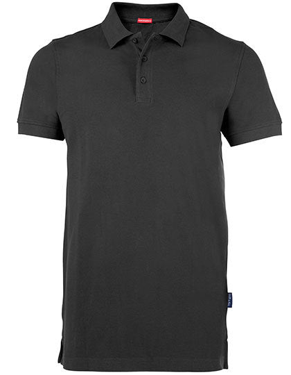 Men´s Heavy Performance Polo -  Dunkelgrau