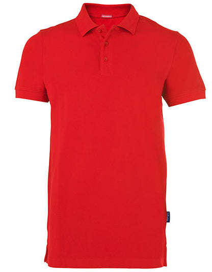 Men´s Heavy Performance Polo - Rot