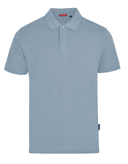 Men´s Heavy Performance Polo - Himmelblau