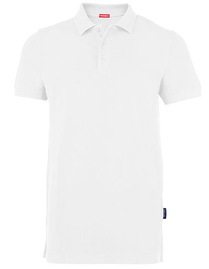 Men´s Heavy Performance Polo - Weiss