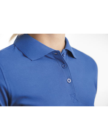 Women´s Heavy Stretch Polo - Königsblau