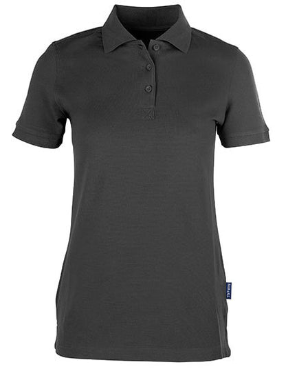 Women´s Heavy Stretch Polo - Dunkelgrau