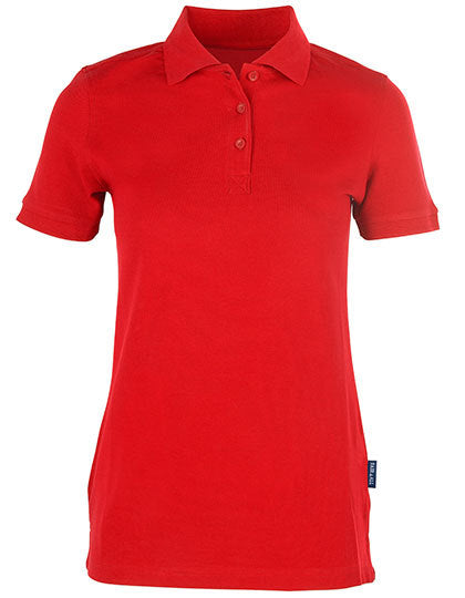 Women´s Heavy Stretch Polo - Rot