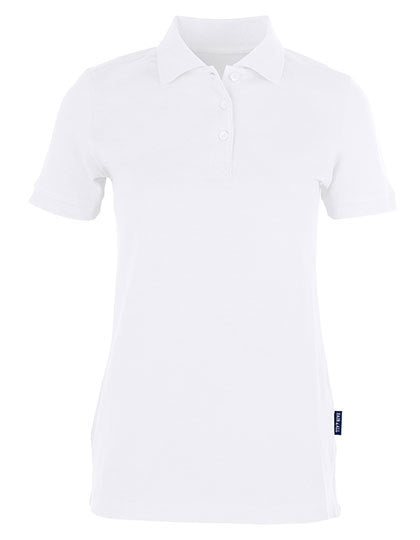 Women´s Heavy Stretch Polo - Weiss