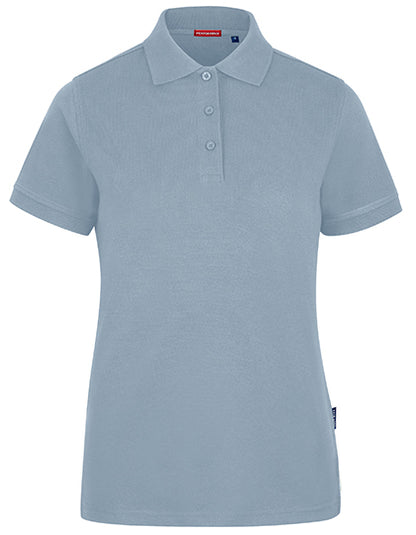 Women´s Heavy Performance Polo - Himmelblau