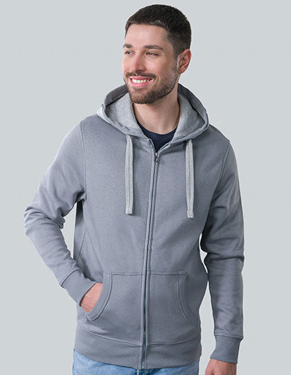 Men´s Hooded Jacket -    Graumelange