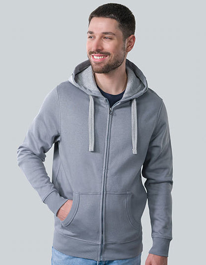 Men´s Hooded Jacket -    Graumelange