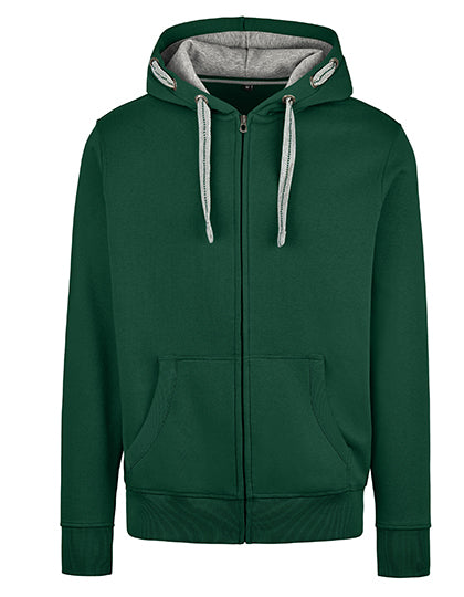 Men´s Hooded Jacket - Flaschengrün