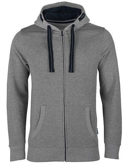 Men´s Hooded Jacket - Graumelange