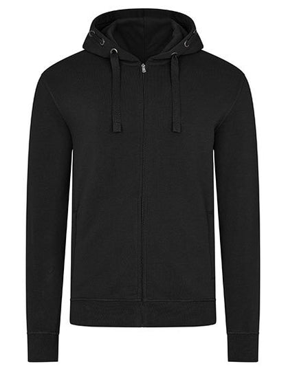 Men´s Premium Hooded Jacket - Schwarz