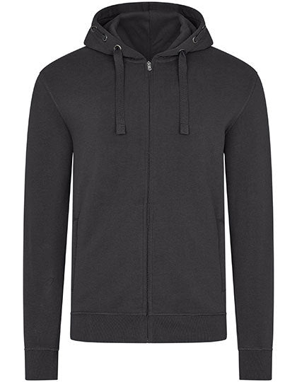 Men´s Premium Hooded Jacket - Dunkelgrau