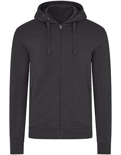 Men´s Premium Hooded Jacket - Dunkelgrau