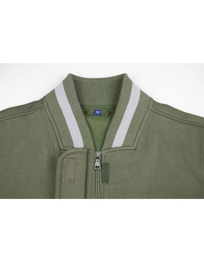 Men´s Premium College Jacket -  Olive - Stein