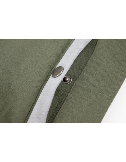 Men´s Premium College Jacket -  Olive - Stein