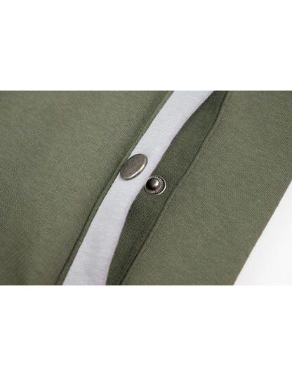 Men´s Premium College Jacket -  Olive - Stein
