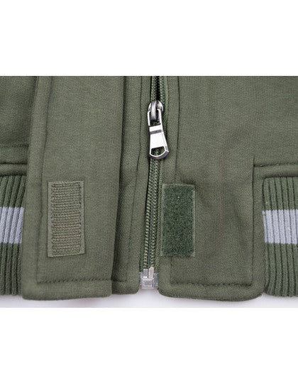 Men´s Premium College Jacket -  Olive - Stein
