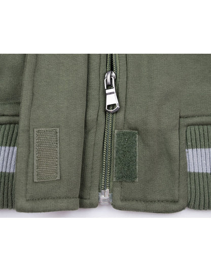 Men´s Premium College Jacket -  Olive - Stein