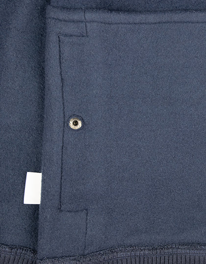 Women´s Premium College Jacket - Marine  - Cremefarben