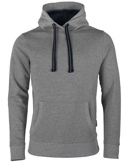 Unisex Full-Zip Hoodie Carter - Graumelange