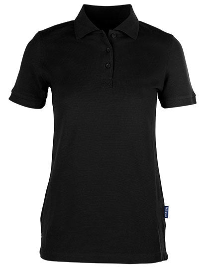 Women´s Heavy Stretch Polo - Schwarz