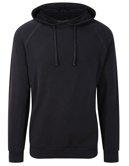 Ladies Fluffy Hoody - Schwaraz