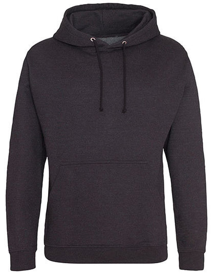 Hoodie – Just Hoods College Hoodie - Schwarzer Rauch