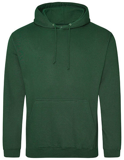College Hoodie - Flaschengrün