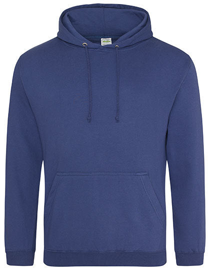 College Hoodie - Denim Blau