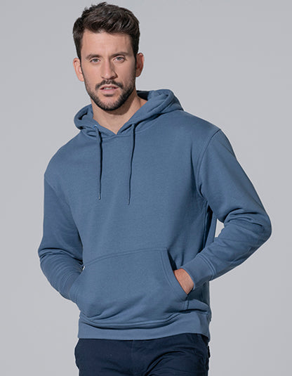 Unisex Hooded Sweat Teide - Weiss