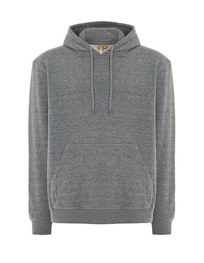 Unisex Hooded Sweat Teide - Dunkelgraue Melange