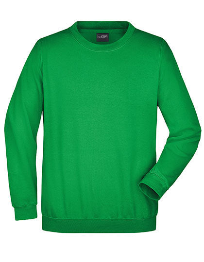 Round Sweat Heavy - Graues Heidekraut