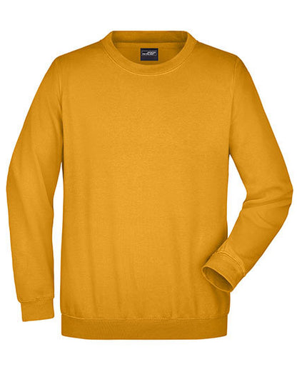 Round Sweat Heavy - Goldgelb