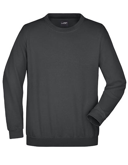 Round Sweat Heavy - Graphit (fest)