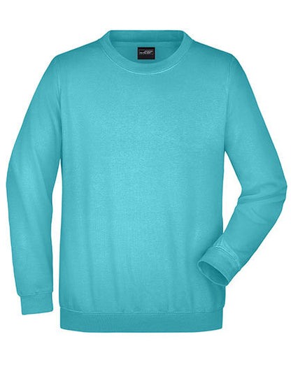 Round Sweat Heavy - Pazifik
