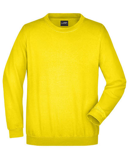 Round Sweat Heavy - Sonnengelb